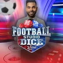 Football Studio Dice slot icon by Evolution, available at NaoBet