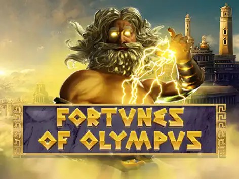 Fortunes of Olympus online game logo by Pragmatic Play on naobet-casino.it