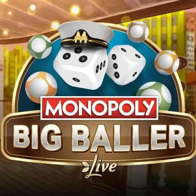 MONOPOLY Big Baller by Evolution, showcased at naobet-casino.it – game logo