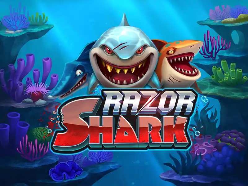 Razor Shark slot visual from Push Gaming available on naobet-casino.it