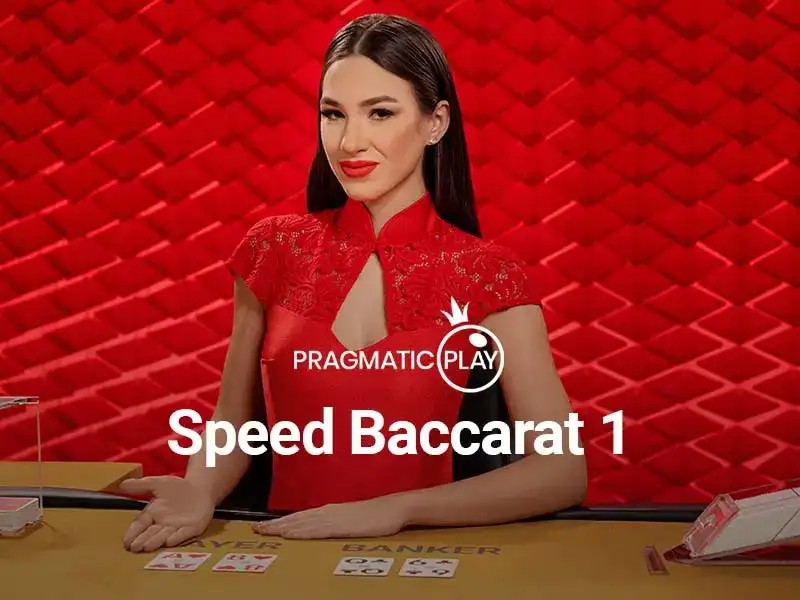Speed Baccarat slot logo by Atmosfera at NaoBet